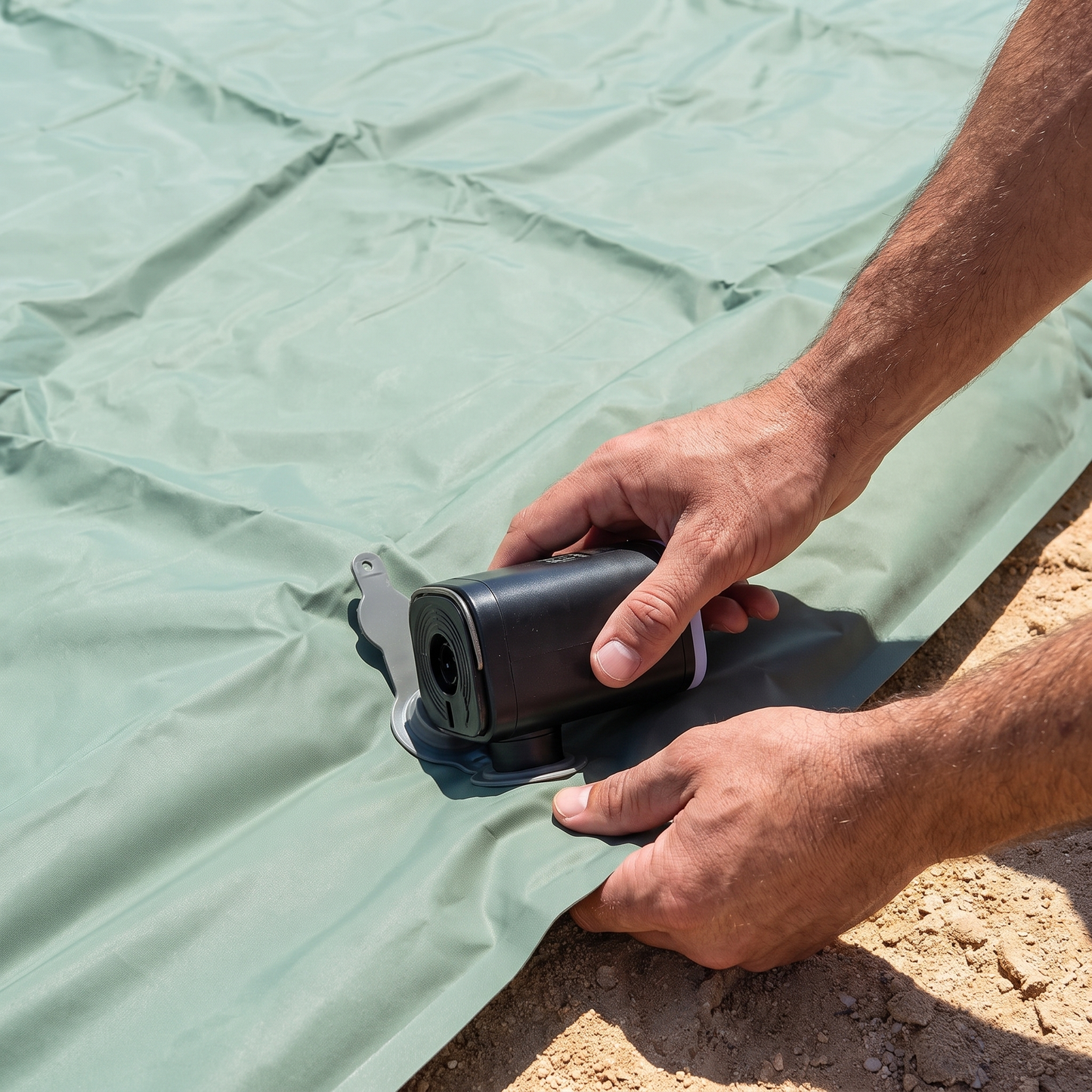 Double matelas gonflable